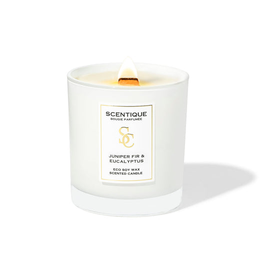 Lumânare soia Juniper Fir Eucalyptus