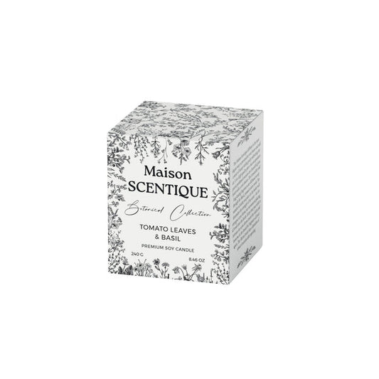 Lumânare soia Tomato Leaves & Basil
