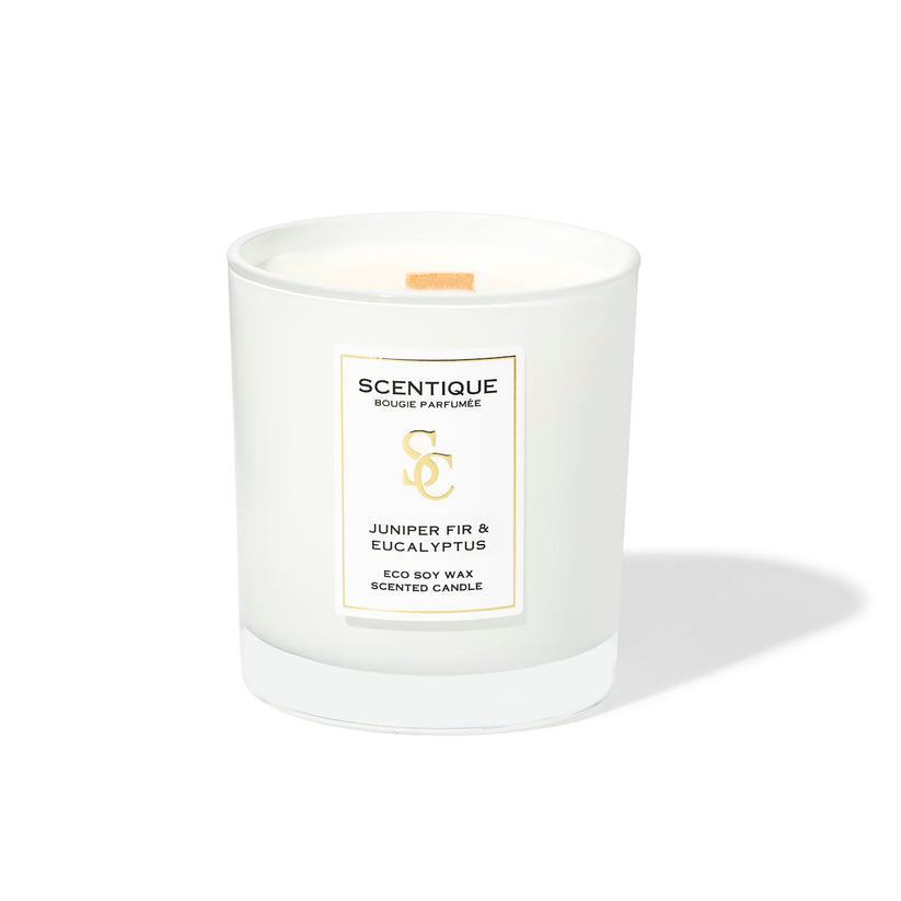 Lumânare soia Juniper Fir Eucalyptus