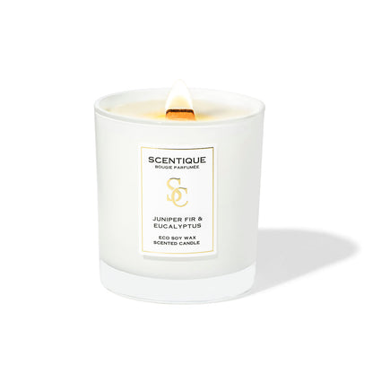 Lumânare soia Juniper Fir Eucalyptus