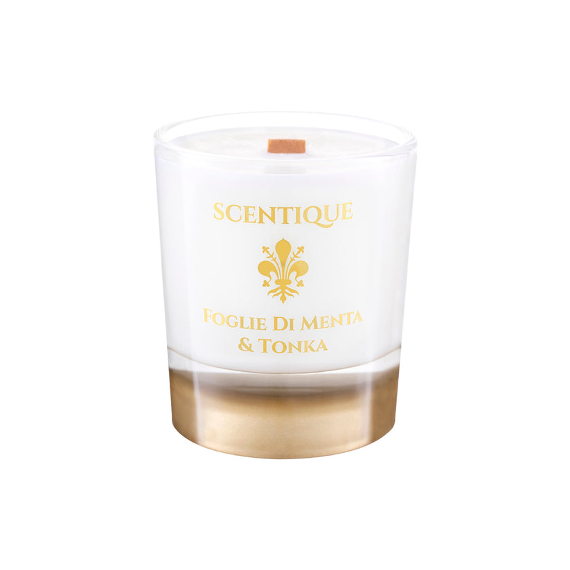 Lumânare soia Foglie di Menta Tonka