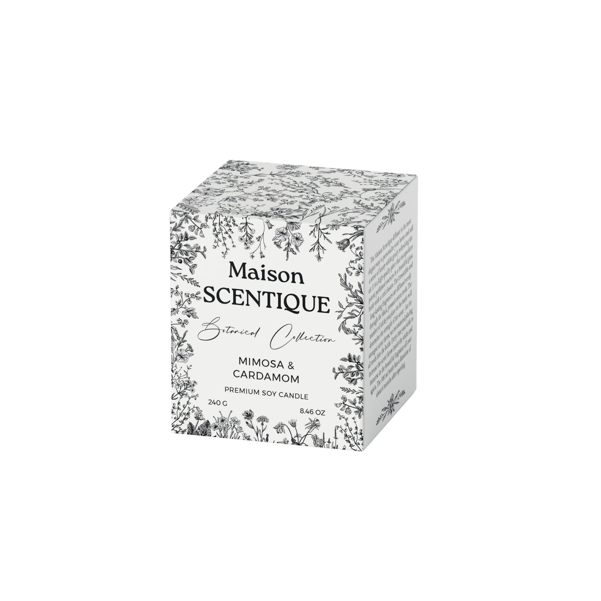 Lumânare soia Mimosa & Cardamom